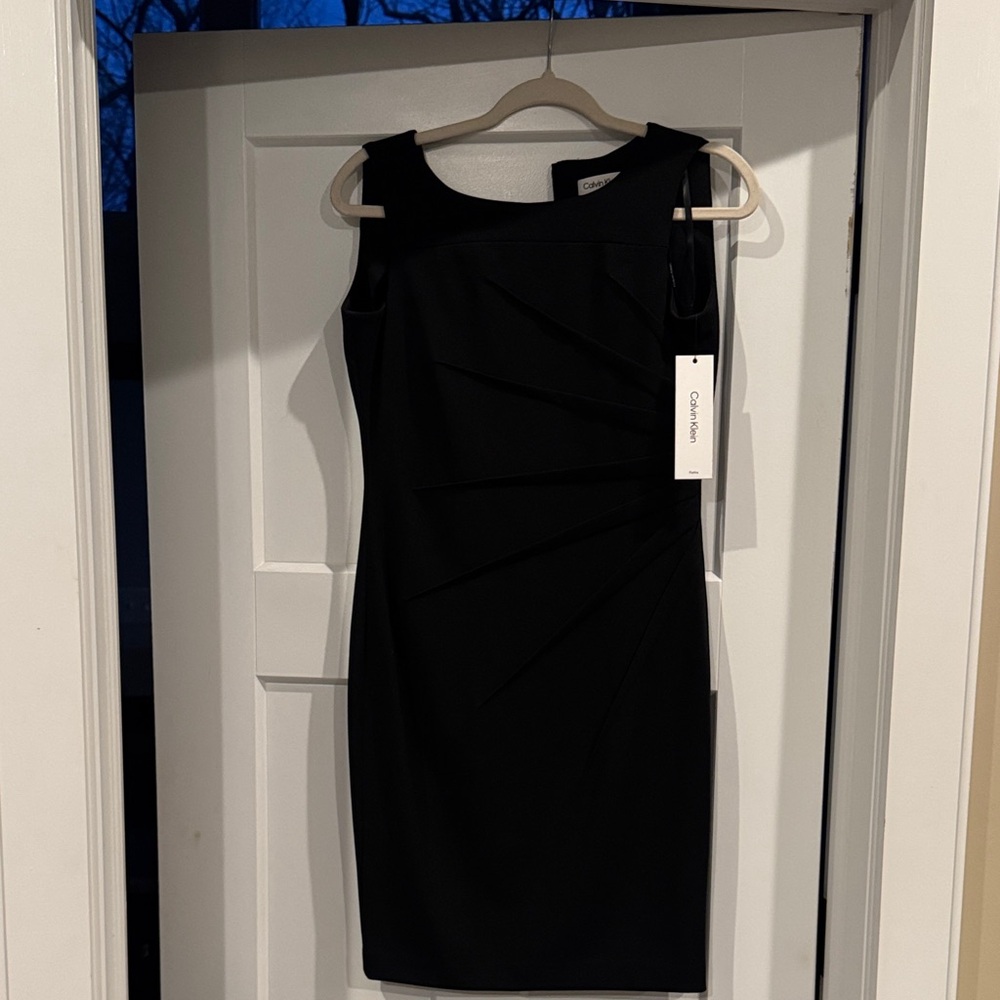Calvin Klein Black Sheath Dress